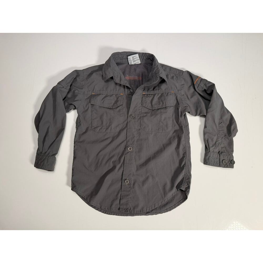 Columbia Kid's Hiking Fishing Outdoor Long Sleeve Shirt Size 4